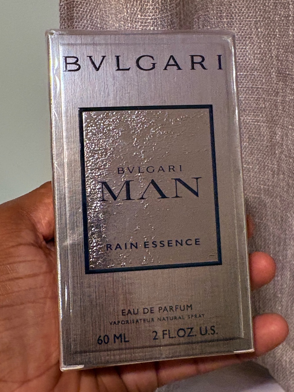 Bulgari Man Rain Essence Eau de Parfum — Silver
